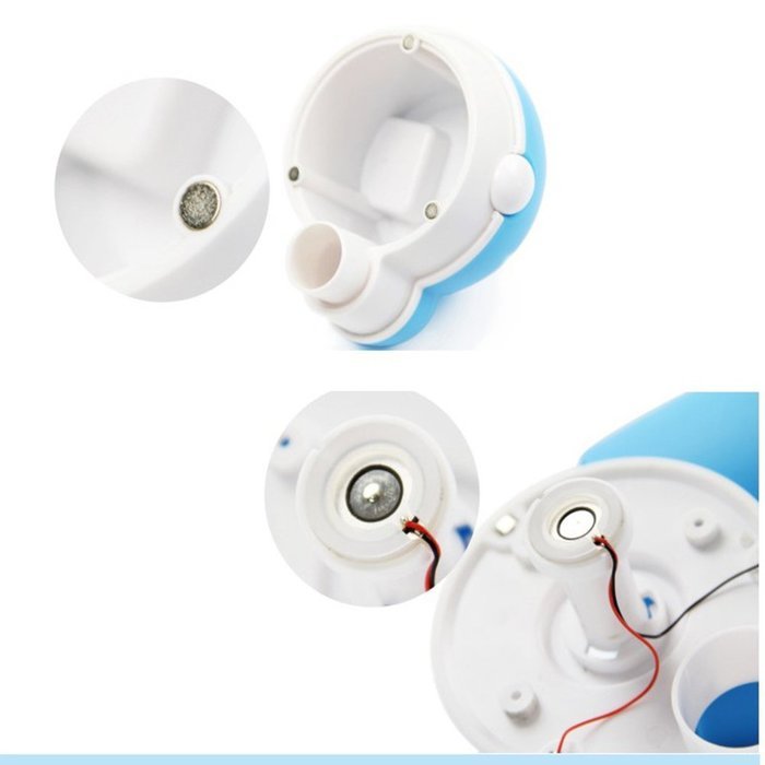 220ml Air Mist Ultrasonic USB Flower Vase Shape Humidifier Air Purifier Freshener Aroma Steam Diffuser for Bedrooms... N5