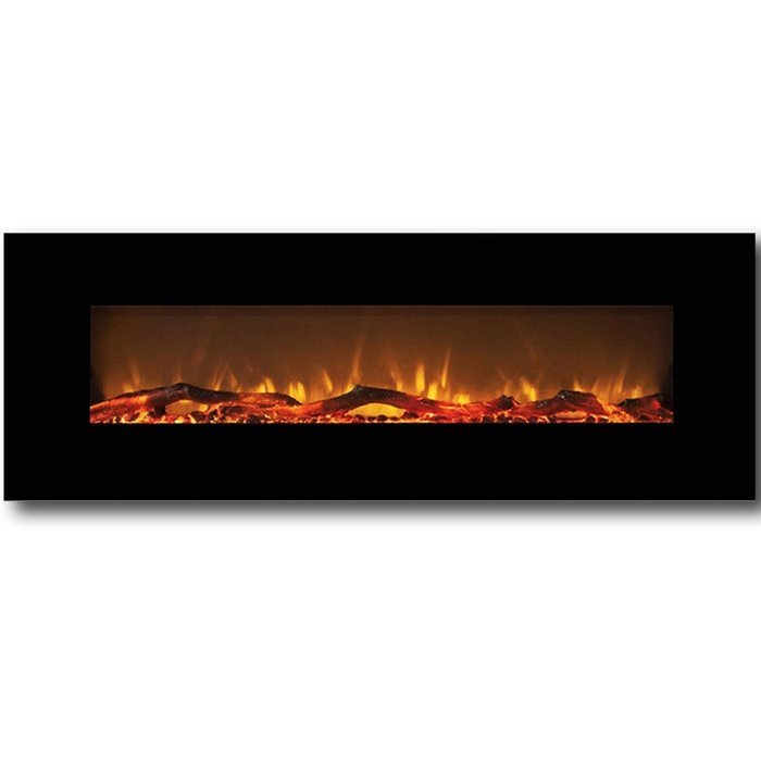 Gibson Living GL5072LE Oakland 72 Inch Log Linear Wall Mounted Electric Fireplace N3
