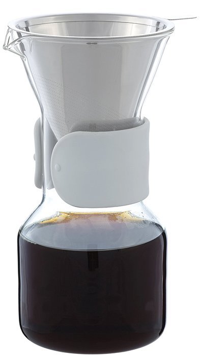 GROSCHE Austin - Pour Over Coffee Maker with Permanent Stainless Steel Filter - 600 ml