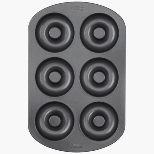 Wilton Nonstick 6 Cavity Donut Pan Baked Donughnuts recipe included