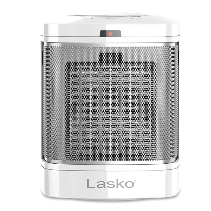 Lasko Ceramic Bathroom Heater in White,Heats Up To 225 sq. ft. in White N2