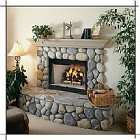 FMI 36" Bungalow Woodburning Fireplace