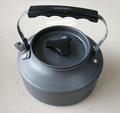 Drhob Outdoor camping camping kettle boils water kettle 1.1 l Coffeepot convenient aluminum kettle