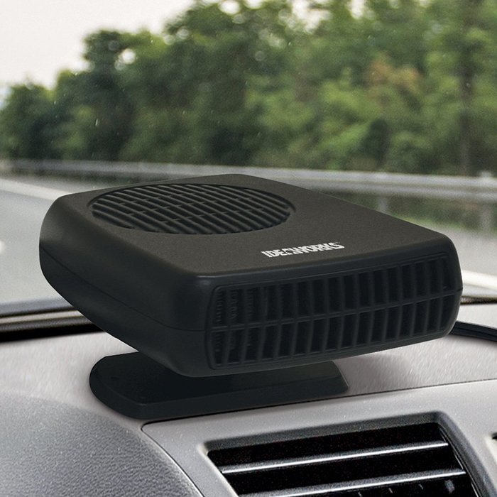 IdeaWorks - Portable Auto Heater and Defroster - Handy Winter Car Window