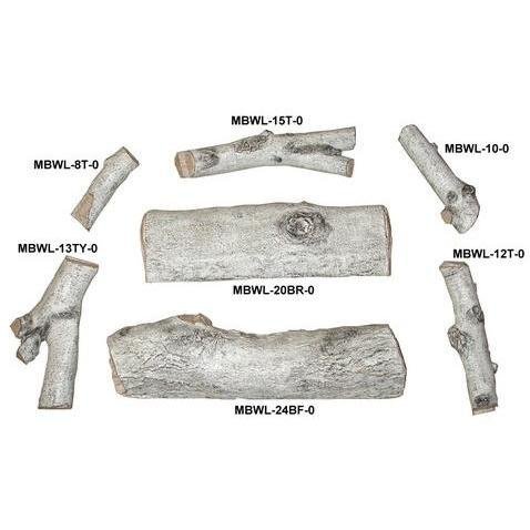 Peterson Real Fyre 24-inch Mountain Birch Gas Logs Only No Burner