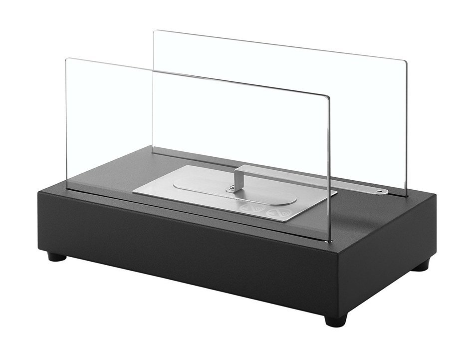 Ignis Portable Tabletop Ventless Bio Ethanol Fireplace - Tower (Stainless Steel) N21