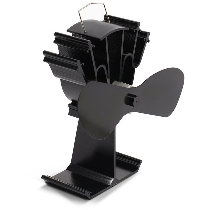 2016 Model - Kenley Heat Powered Eco Friendly Stove Top Fan for Fireplace Wood Log Coal Fire Burner - 4 Blades N11