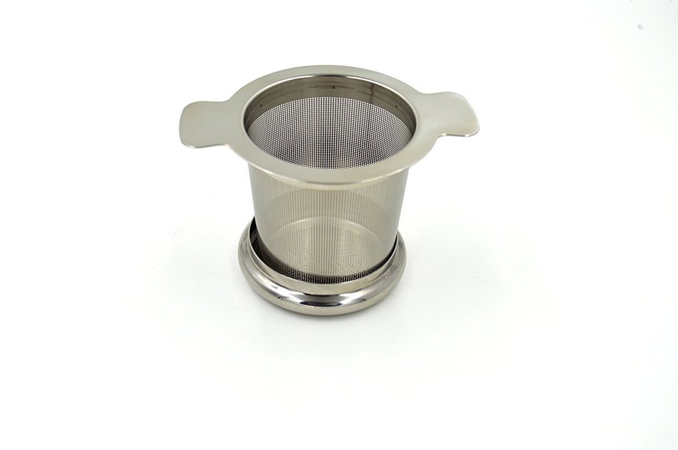 Green Leaf Spirit Tea Infuser - Double Handle Tea Infuser Strainer 304 Stainless Steel - Tea Infuser with Lid...
