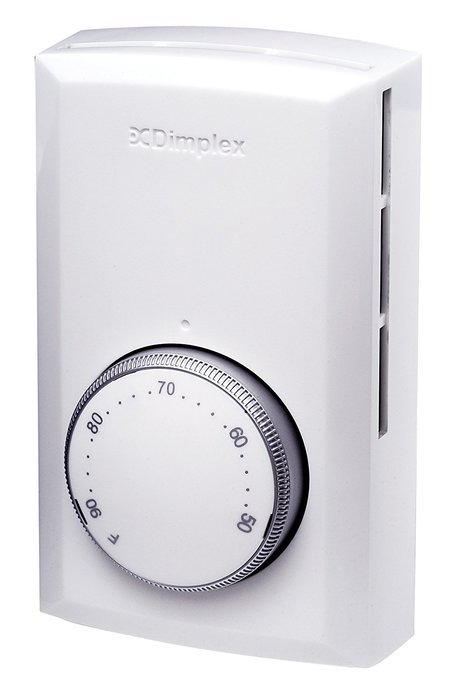 Dimplex #TD522W Line Voltage Thermostat DPST Switch N2
