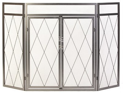 PANACEA PRODUCTS 15195 3 Panel Iron Goth Screen