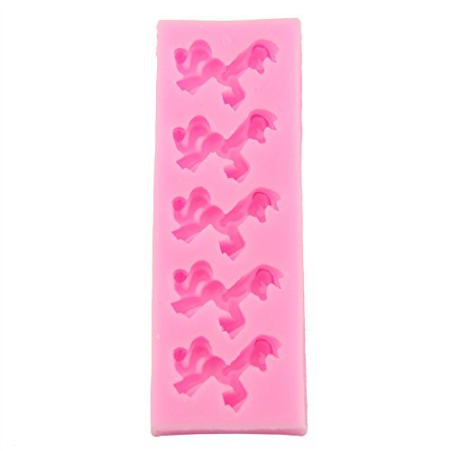 Let'S Diy Pony Horse Shape Silicone Cake Molds Non-Stick Fondant Sugar Jelly Ice Lace Moulds Kitchen Accessories N2