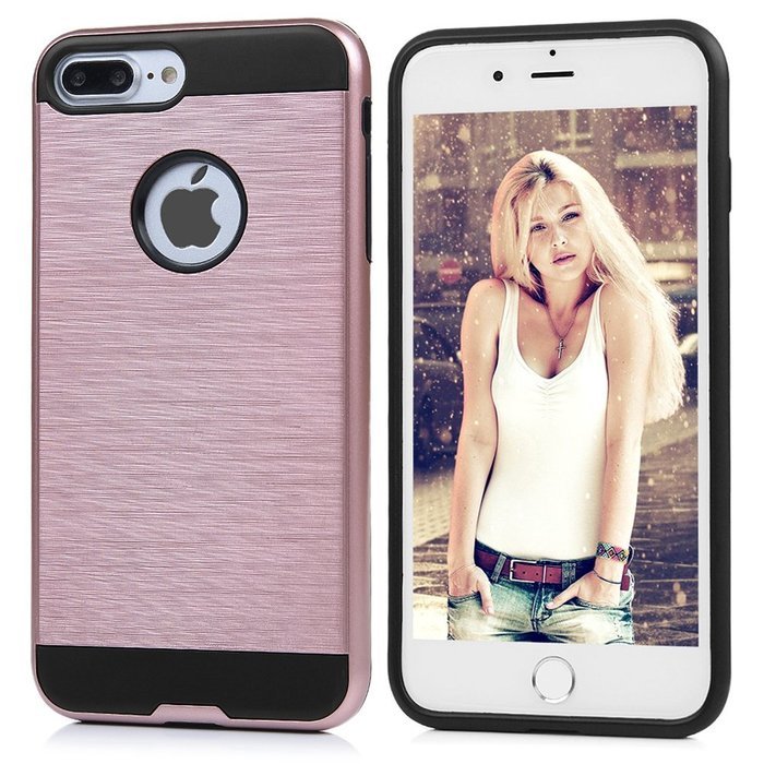 iPhone 7 Plus Case (5.5") - Armor 2 in 1 Dual Layer High Impact Shockproof Soft TPU Rubber Skin Gel Inner Bumper... N30