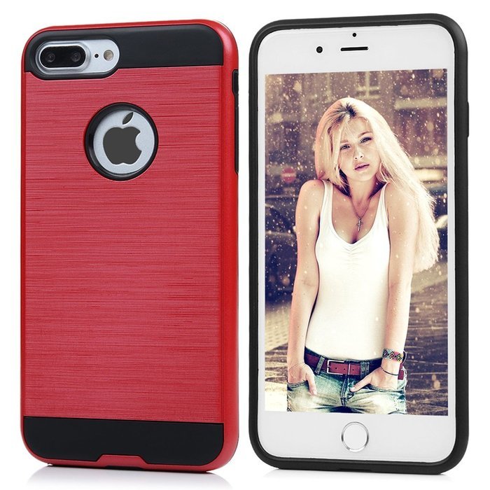 iPhone 7 Plus Case (5.5") - Armor 2 in 1 Dual Layer High Impact Shockproof Soft TPU Rubber Skin Gel Inner Bumper... N32