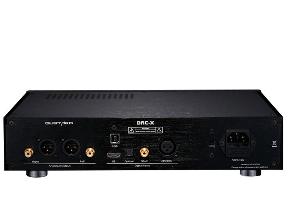 GUSTARD A20H Premium Dual AK4497EQ XMOS DSD256 DAC Headphone Amplifier