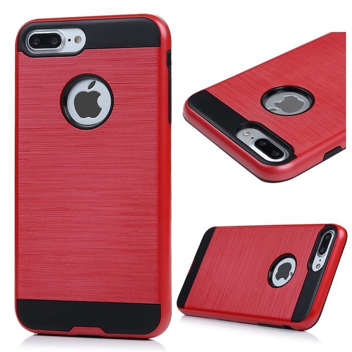 iPhone 7 Plus Case (5.5") - Armor 2 in 1 Dual Layer High Impact Shockproof Soft TPU Rubber Skin Gel Inner Bumper... N33