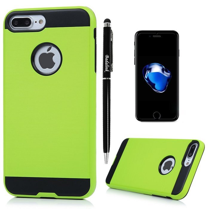 iPhone 7 Plus Case (5.5") - Armor 2 in 1 Dual Layer High Impact Shockproof Soft TPU Rubber Skin Gel Inner Bumper... N35