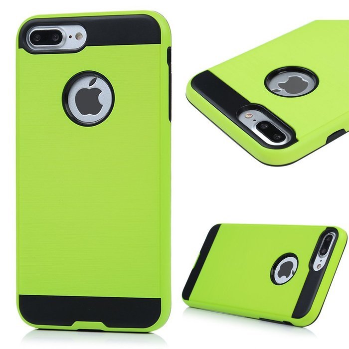 iPhone 7 Plus Case (5.5") - Armor 2 in 1 Dual Layer High Impact Shockproof Soft TPU Rubber Skin Gel Inner Bumper... N36