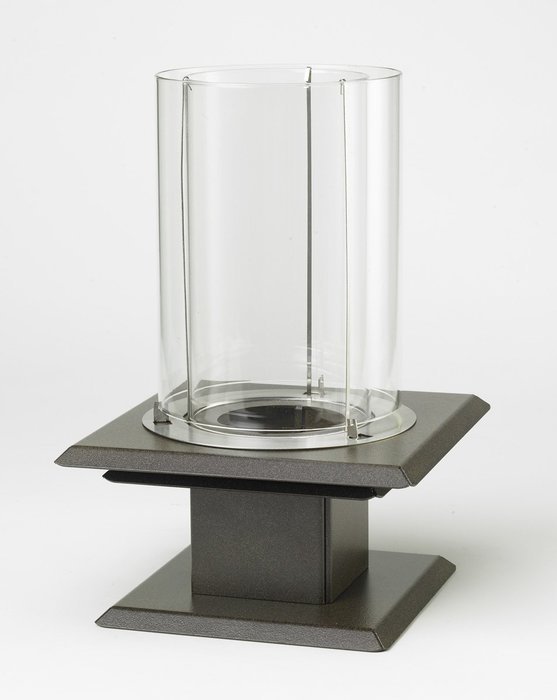 Allure Sedona Glass Gel Table Top Fireplace Finish: Brass