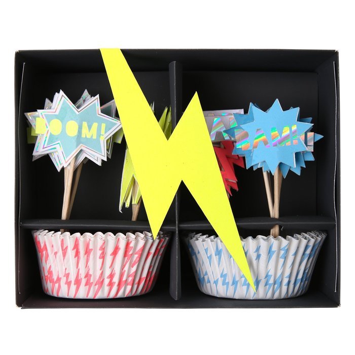Meri Meri Zap! Superhero Cupcake Kit