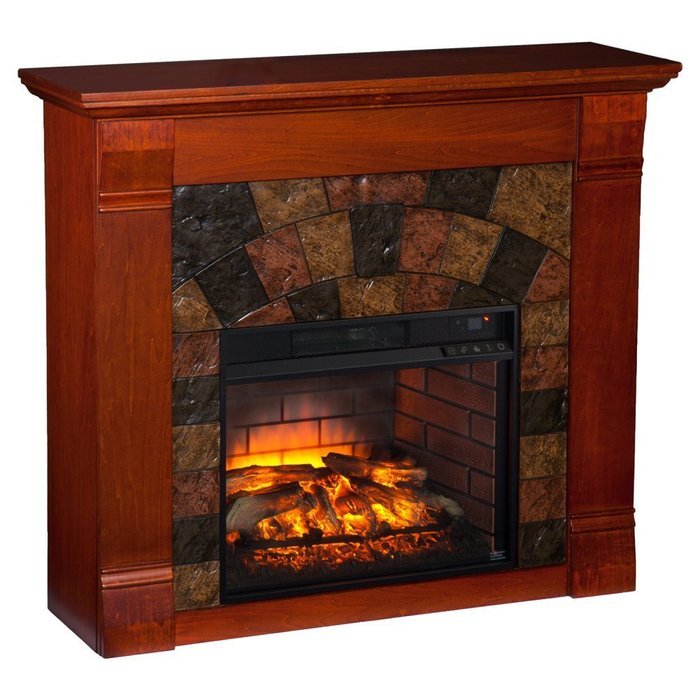 Southern Enterprises Elkmont Infrared Electric Fireplace N6