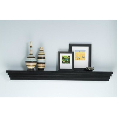 Modern Fireplace Mantel Shelf Shelf Length: 72", Finish: Unfinished
