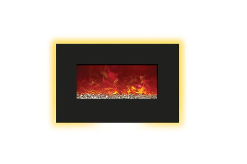 Amantii Enhanced Series Wall Mount/Built-In Electric Fireplace, 72 Inch N8