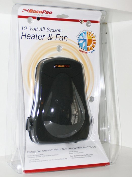 Road Pro Model RPSl-581 12 Volt "All Season" Heater/Fan with Swivel Base N2