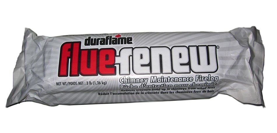 DURAFLAME FLUE-RENEW CHIMNEY CREOSOTE REDUCING FIRE-LOG FIRE PLACE SWEEPING