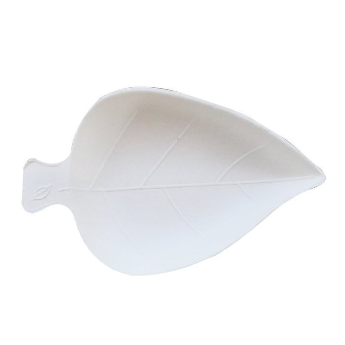 Bagasse Egg Shaped Tasting Dish 100 count box N3