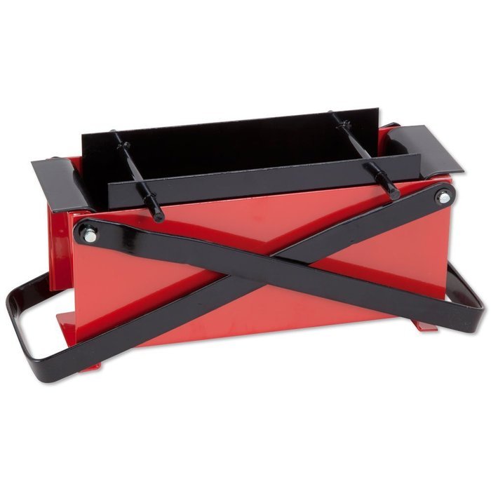 Bits and Pieces - Newspaper Briquet Maker-Heavy Duty Steel Press Paper Log Maker - Brick Press measures 10-1/4... N3
