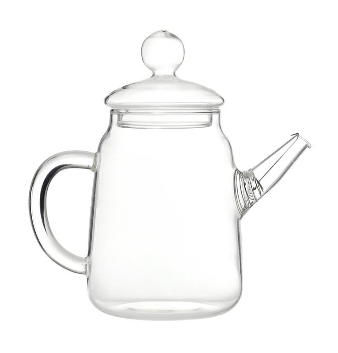 Tea gift Glass Teapot Duo, 16oz/470ml with Fab Flowering Tea (2 Blooms) N3