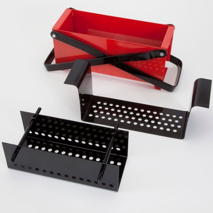 Bits and Pieces - Newspaper Briquet Maker-Heavy Duty Steel Press Paper Log Maker - Brick Press measures 10-1/4... N5