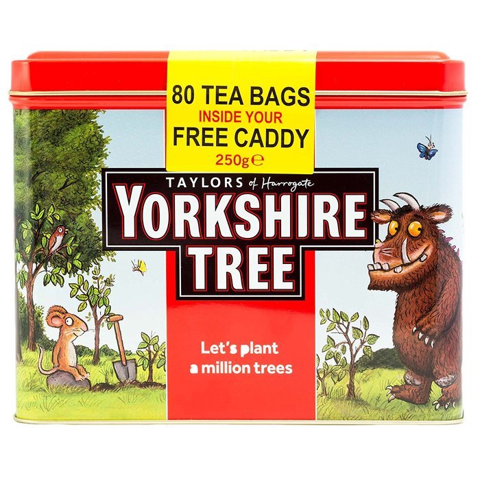 Yorkshire Tea | Yorkshire Tree Limited Edition Tea Caddy with 80 Teabags