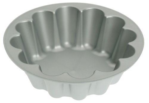 Pedrini LeLillotte Silicone Bakeware Pudding Mould, Silver