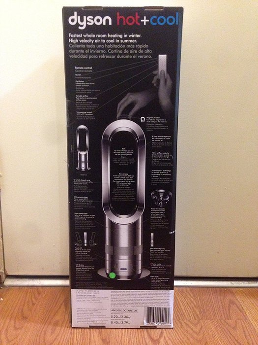 Dyson 300097-05 Hot and Cool Fan Heater, Nickel N2