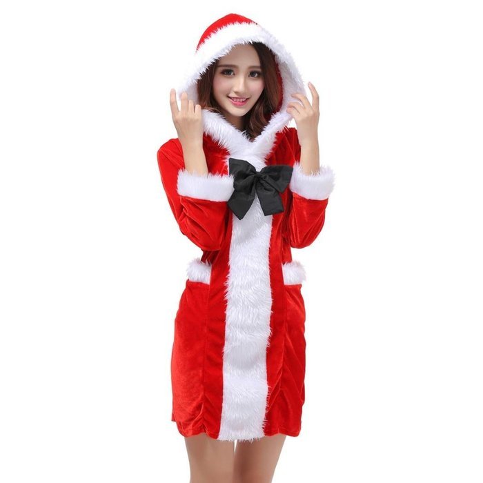 Christmas Costume Fancy Dress ,BeautyVan Women Sexy Santa Christmas Costume Fancy Dress Xmas Office Party Outfit N19
