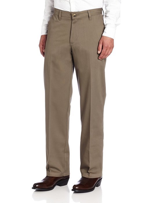 Wrangler Men's Tall Riata Flat-Front Relaxed-Fit Pant N5
