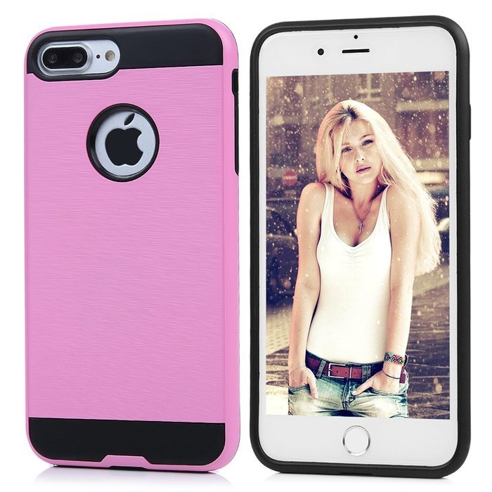 iPhone 7 Plus Case (5.5") - Armor 2 in 1 Dual Layer High Impact Shockproof Soft TPU Rubber Skin Gel Inner Bumper... N43