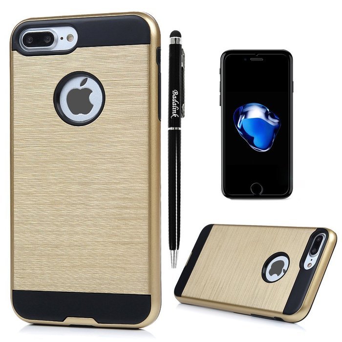 iPhone 7 Plus Case (5.5") - Armor 2 in 1 Dual Layer High Impact Shockproof Soft TPU Rubber Skin Gel Inner Bumper... N47