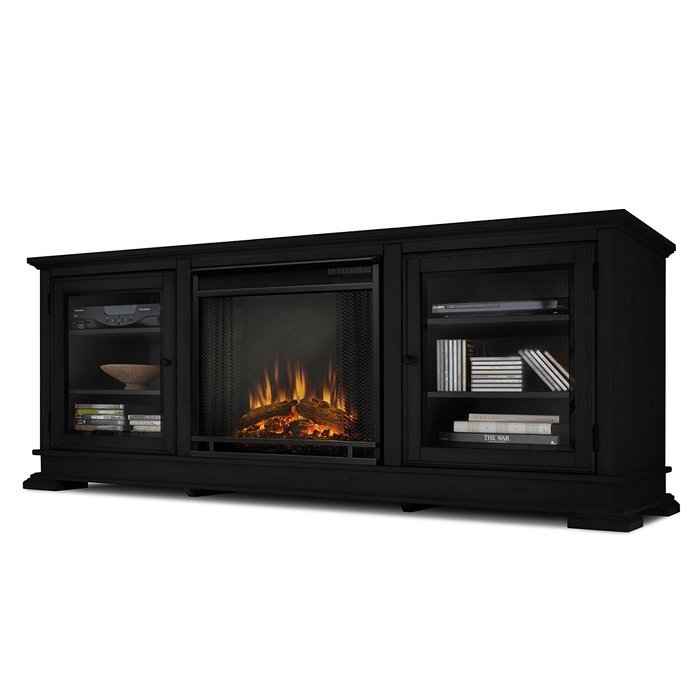 Real Flame Hudson Ventless Gel Fireplace in Espresso N3