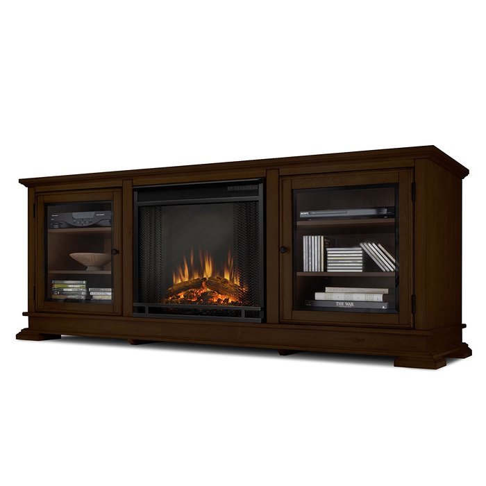 Real Flame Hudson Ventless Gel Fireplace in Espresso N4