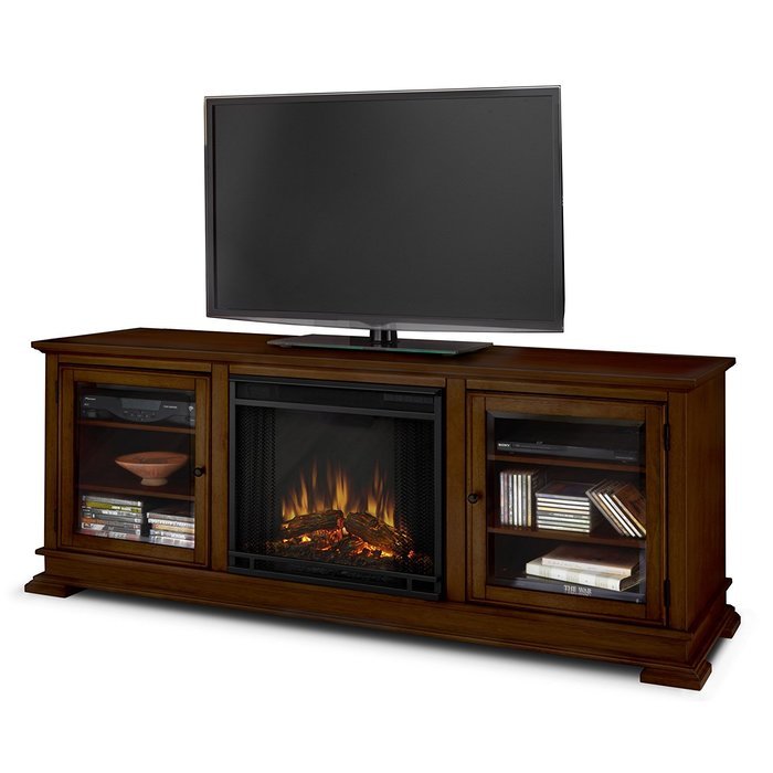 Real Flame Hudson Ventless Gel Fireplace in Espresso N5