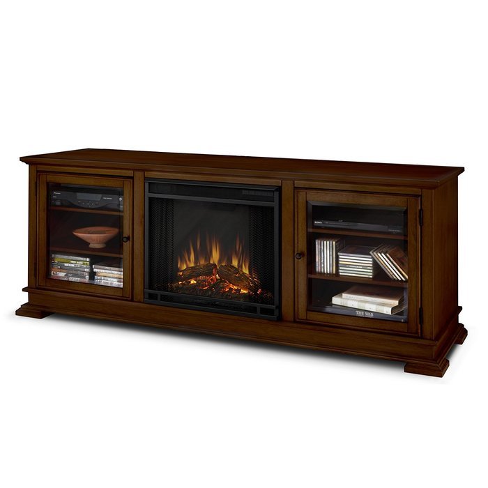 Real Flame Hudson Ventless Gel Fireplace in Espresso N6