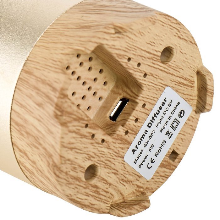 Aromatherapy Diffuser Wood,I3C Aromatherapy Essential Oil Diffuser Air Humidifier Car Aroma Diffuser Cool Mist... N12