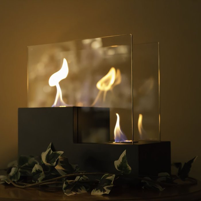 Sunnydaze Passo Ventless Tabletop Bio Ethanol Fireplace N2