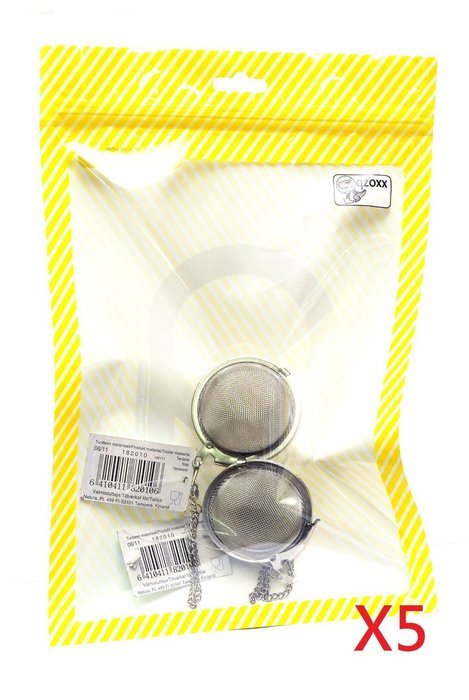 10 X Qzoxx Stainless Steel Mesh Tea Balls