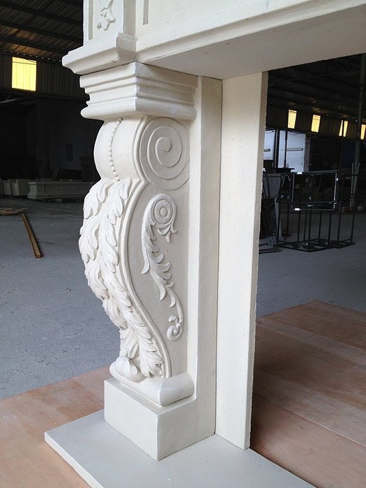 Verona Cast Stone Fireplace Mantel Mantle Holiday Season 50% off Biggest Sale Ever As quantities Last N2