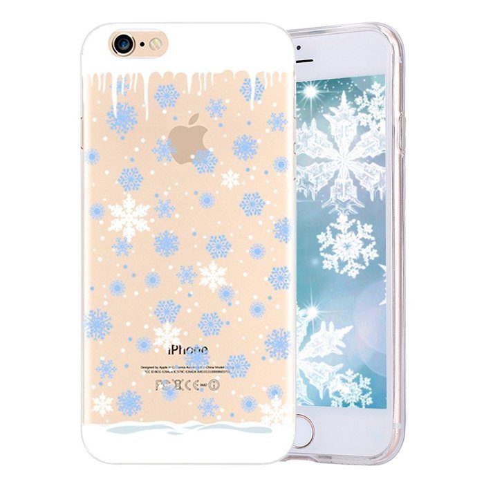 iPhone 7 Plus Case, PHEZEN Clear Soft TPU Protective Case Back Cover with Beautiful Cherry Blossom Flower Series... N41