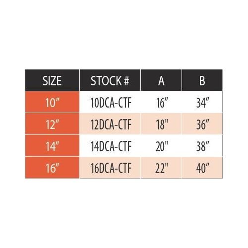DuraVent 12DCA-CTF Galvanized Steel DuraChimney II 12" Class A Chimney Pipe Chase Top Flashing N2