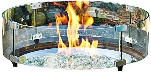 Outdoor Great Room GLASS GUARD-30-R Glass Guard Fencing for CF-30 Burner N2